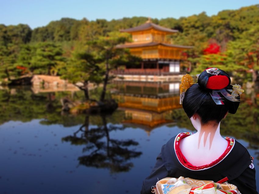 Geisha Kinkaku-ji