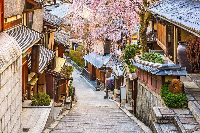 Higashiyama in primavera