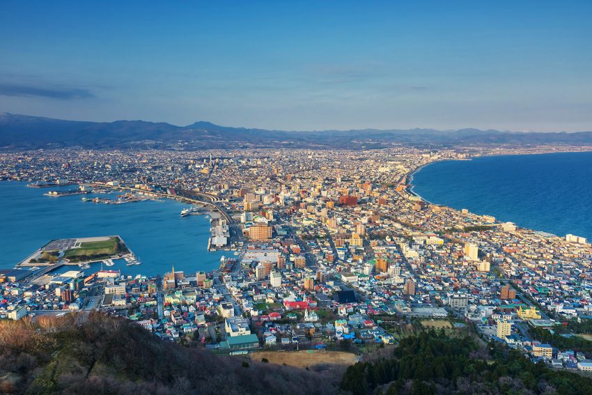 Vista dal Monte Hakodate